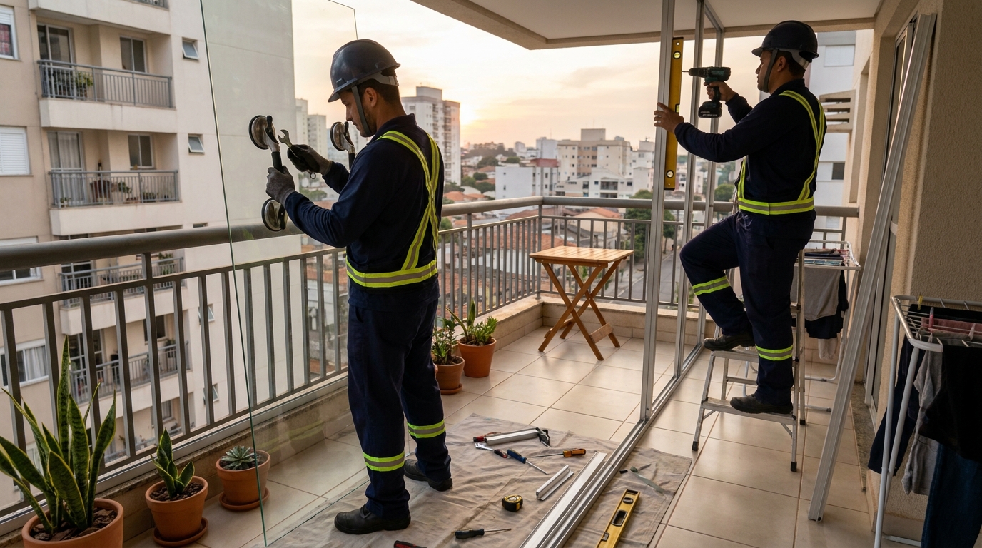 Divisórias em Vidro em Goiânia‑GO