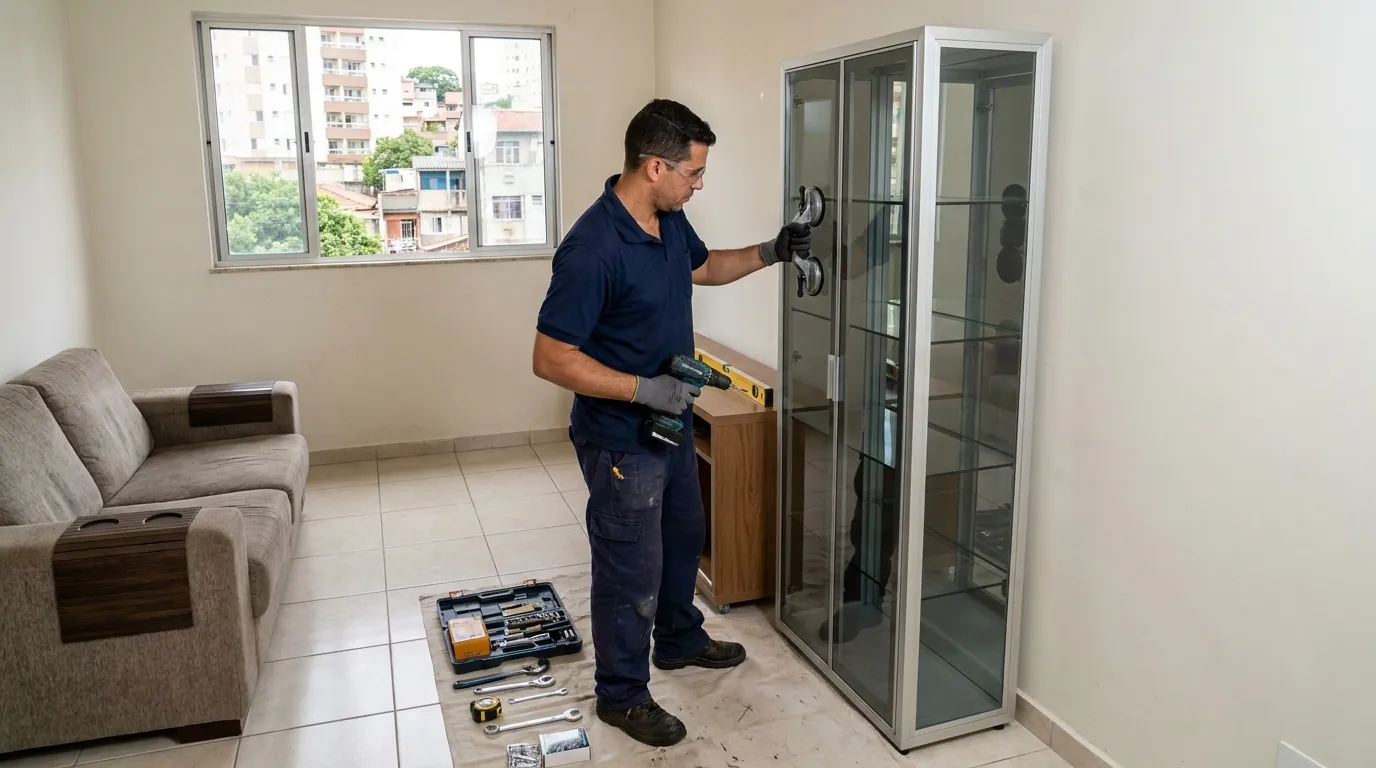 Móveis planejados em vidro em Goiânia