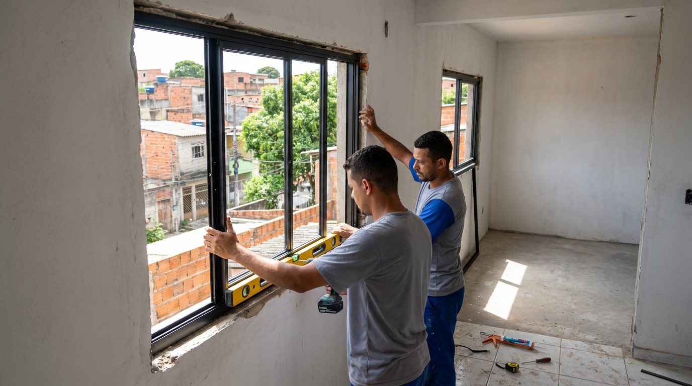 Produção de Portas e Janelas em Goiânia‑GO