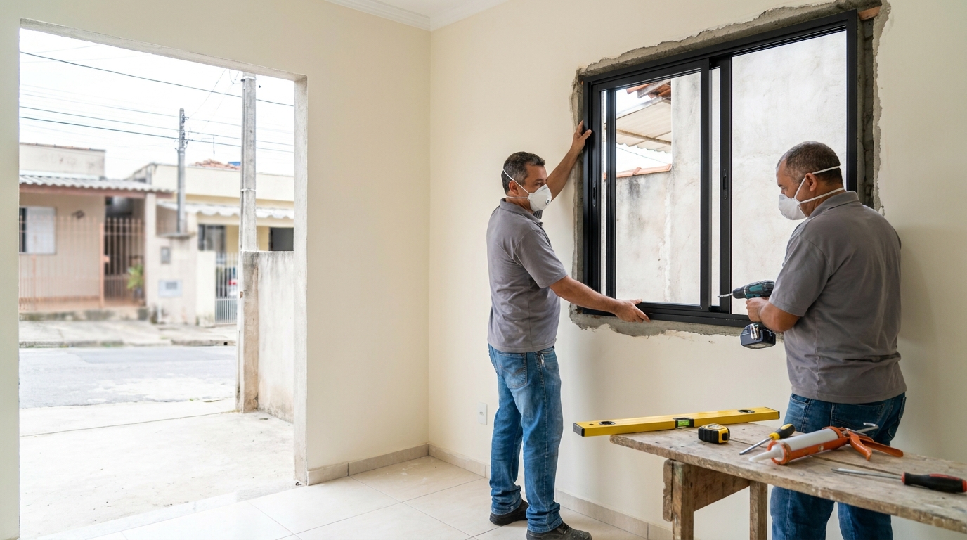 Esquadrias de Alumínio em Goiânia‑GO