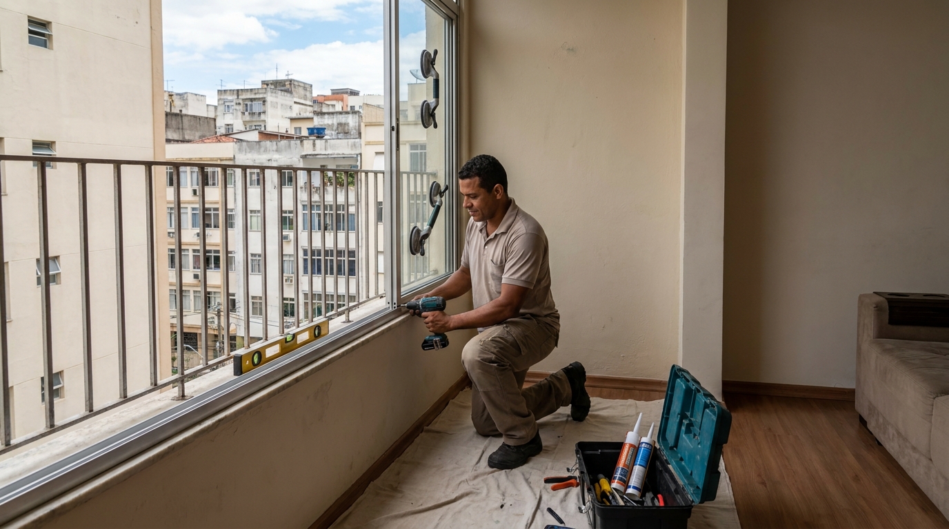 Janelas de Vidro em Goiânia‑GO