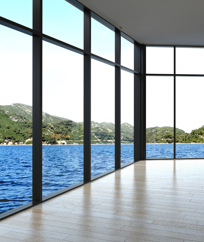 paredes de vidro em Goiânia