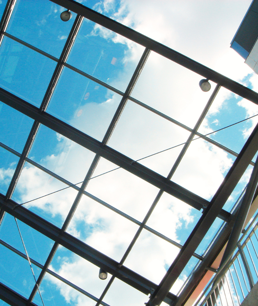 teto de vidro em Goiânia